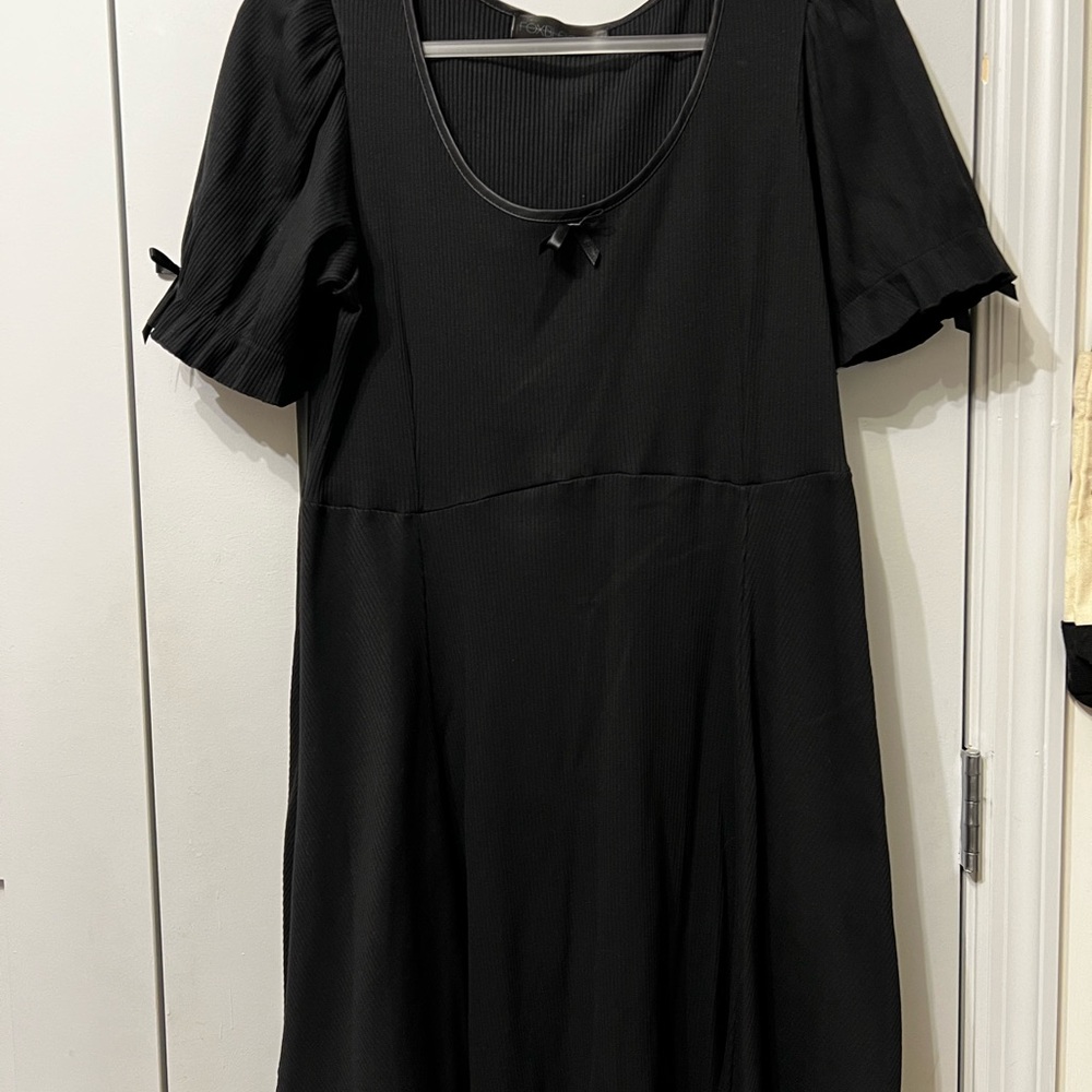 Foxblood mini dress